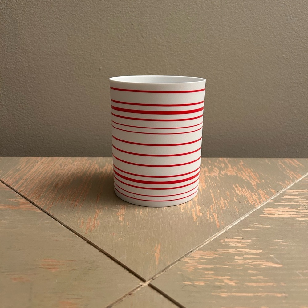 West Elm White Ceramic Vase